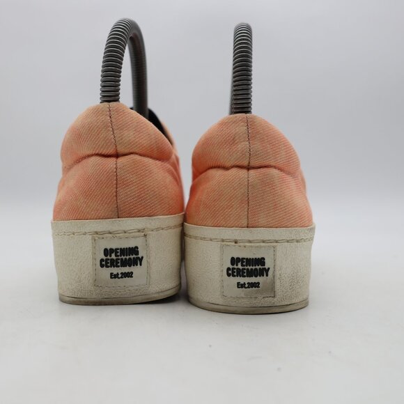 Opening Ceremony Women's EU 36 Classic Slip On Knit Stretch Platform Sneakers - Picture 5 of 10